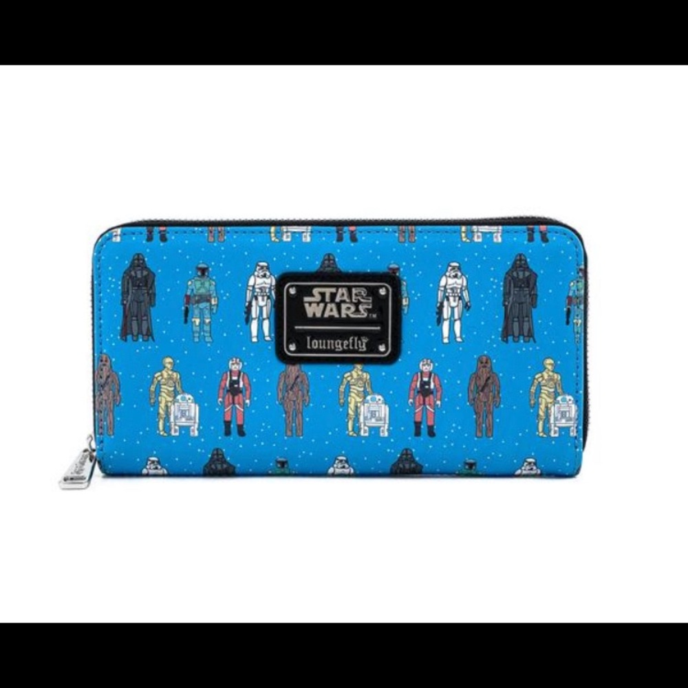 NWT Loungefly Star Wars Action Figures wallet